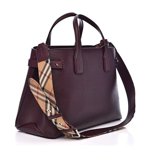 burberry banner house check tote